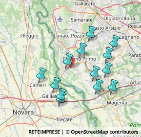 Mappa Via Antonio Gramsci, 20029 Turbigo MI, Italia (7.06077)
