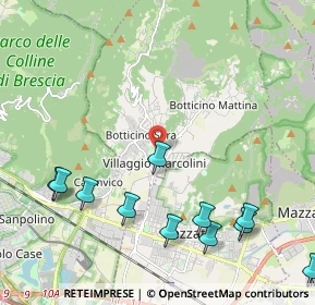 Mappa Via Longhetta, 25082 Botticino BS, Italia (2.63455)