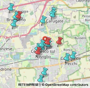 Mappa Via Asiago, 20063 Cernusco sul Naviglio MI, Italia (1.96)