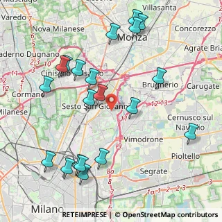 Mappa Via Savona, 20099 Sesto San Giovanni MI, Italia (4.736)