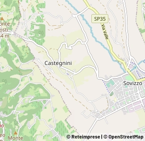 Mappa Via Costamaggiore, 36050 Sovizzo VI, Italia (0.95769)