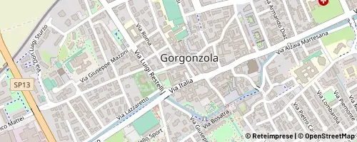 Mappa Gorgonzola
