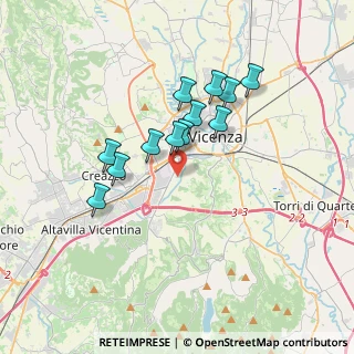 Mappa Via Gino Meldolesi, 36100 Vicenza VI, Italia (2.95)