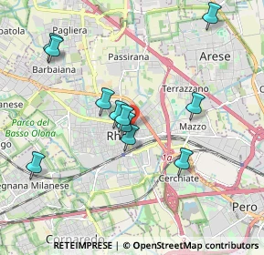 Mappa , 20017 Rho MI, Italia (2.03667)