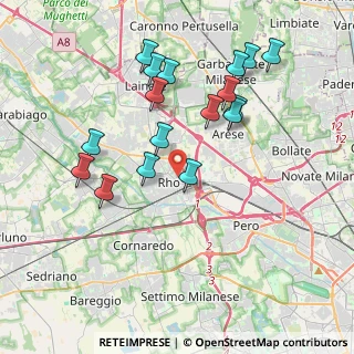 Mappa , 20017 Rho MI, Italia (3.84529)