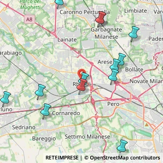 Mappa , 20017 Rho MI, Italia (5.18462)