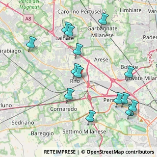 Mappa , 20017 Rho MI, Italia (4.48643)