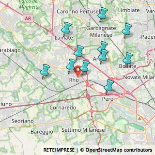 Mappa , 20017 Rho MI, Italia (3.68727)