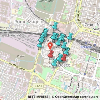 Mappa Via Lombardia, 25125 Brescia BS, Italia (0.292)