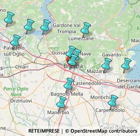 Mappa Via Lombardia, 25125 Brescia BS, Italia (16.81308)