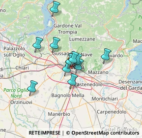 Mappa Via Lombardia, 25125 Brescia BS, Italia (9.75273)