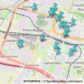 Mappa Via Lombardia, 25125 Brescia BS, Italia (1.261)
