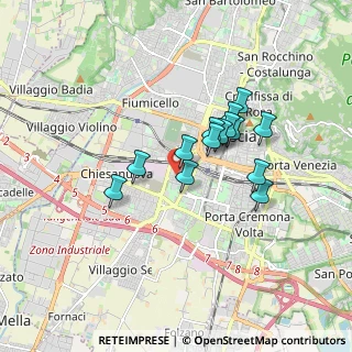 Mappa Via Lombardia, 25125 Brescia BS, Italia (1.34929)