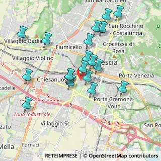 Mappa Via Lombardia, 25125 Brescia BS, Italia (1.84053)