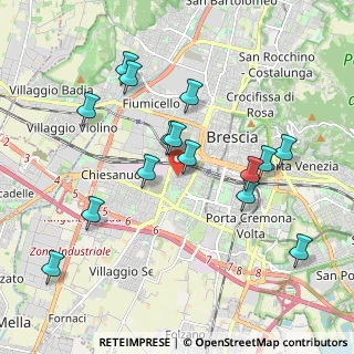 Mappa Via Lombardia, 25125 Brescia BS, Italia (1.96)