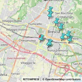 Mappa Via Lombardia, 25125 Brescia BS, Italia (2.16182)