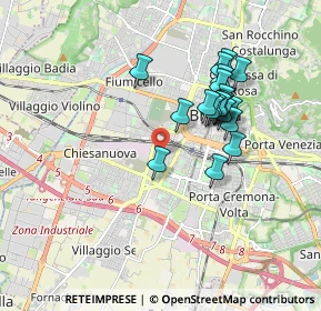 Mappa Via Lombardia, 25125 Brescia BS, Italia (1.5595)