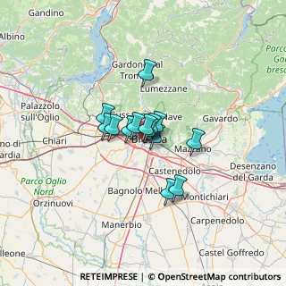 Mappa Via Piemonte, 25125 Brescia BS, Italia (7.10071)