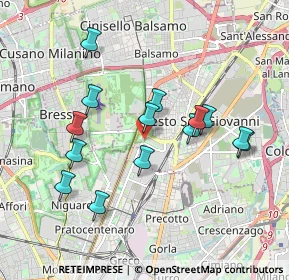 Mappa Via Milanese, 20099 Milano MI, Italia (1.75643)