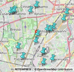 Mappa Via Milanese, 20099 Milano MI, Italia (2.42333)