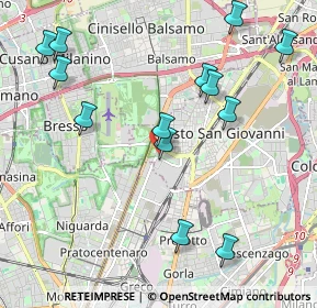 Mappa Via Milanese, 20099 Milano MI, Italia (2.30385)