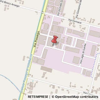 Mappa Via Piovego Prima Strada, 14, 35010 San Giorgio delle Pertiche, Padova (Veneto)