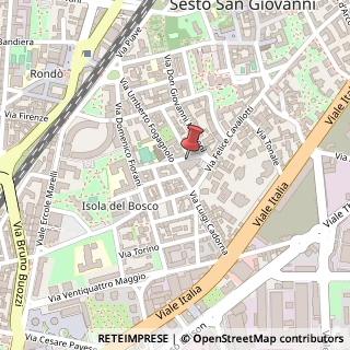 Mappa Via Tino Savi, 76, 20099 Sesto San Giovanni, Milano (Lombardia)