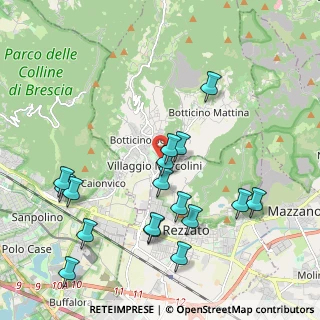 Mappa Via Don Giovanni Minzoni, 25082 Botticino BS, Italia (2.19)