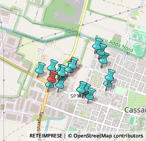 Mappa Piazza Gobetti, 20062 Cassano d'Adda MI, Italia (0.3485)