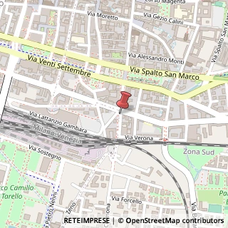 Mappa Via Giuseppe Marcora, 80, 25121 Brescia, Brescia (Lombardia)