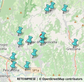 Mappa Via del Combattente, 37024 Negrar VR, Italia (4.60462)