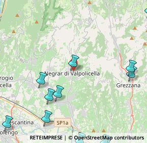 Mappa Via del Combattente, 37024 Negrar VR, Italia (6.33667)