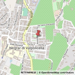 Mappa Via del Combattente, 3, 37024 Negrar, Verona (Veneto)