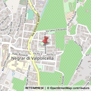 Mappa Via del Combattente, 3/B, 37024 ,  ()