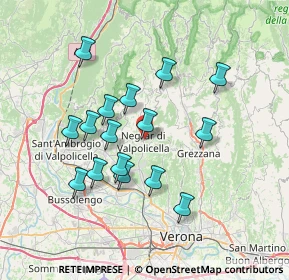 Mappa Via del Combattente, 37024 Negrar VR, Italia (6.49063)