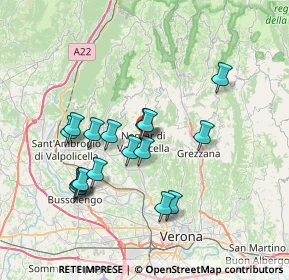 Mappa Via del Combattente, 37024 Negrar VR, Italia (6.74353)