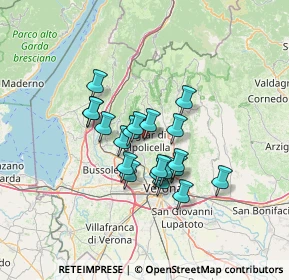 Mappa Via Del Combattente, 37024 Negrar di Valpolicella VR, Italia (10.123)