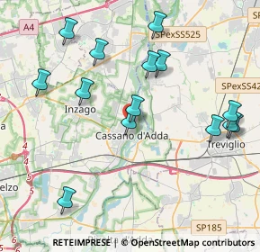 Mappa Via F. Borromeo, 20062 Cassano d'Adda MI, Italia (4.32929)