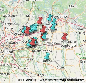 Mappa Via F. Borromeo, 20062 Cassano d'Adda MI, Italia (10.224)