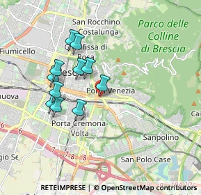 Mappa Via Isonzo, 25121 Brescia BS, Italia (1.57091)