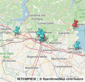 Mappa Via Isonzo, 25121 Brescia BS, Italia (35.53824)