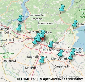 Mappa Via Isonzo, 25121 Brescia BS, Italia (14.36714)