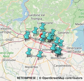 Mappa Via Isonzo, 25121 Brescia BS, Italia (10.04474)