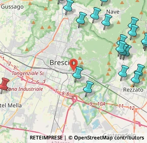 Mappa Via Isonzo, 25121 Brescia BS, Italia (5.817)