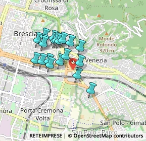 Mappa Via Isonzo, 25121 Brescia BS, Italia (0.717)