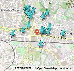 Mappa Via Isonzo, 25121 Brescia BS, Italia (0.4435)