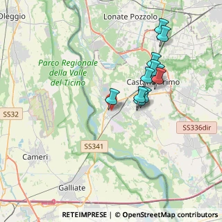 Mappa Via Fredda, 20029 Turbigo MI, Italia (3.42636)