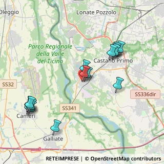 Mappa Via Fredda, 20029 Turbigo MI, Italia (4.26533)