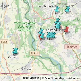 Mappa Via Fredda, 20029 Turbigo MI, Italia (3.97533)
