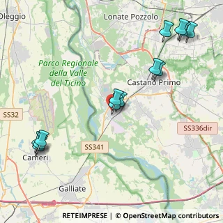 Mappa Via Fredda, 20029 Turbigo MI, Italia (4.94923)